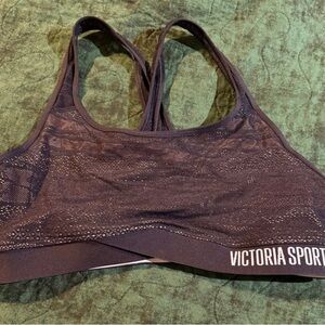 Womens Victoria sport racerback sports bra “the player” size large